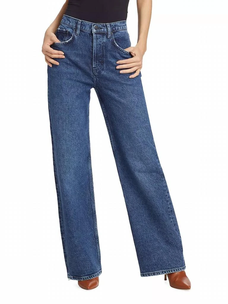 Rails Getty Wide Leg Jeans In Moonlit Ocean 1