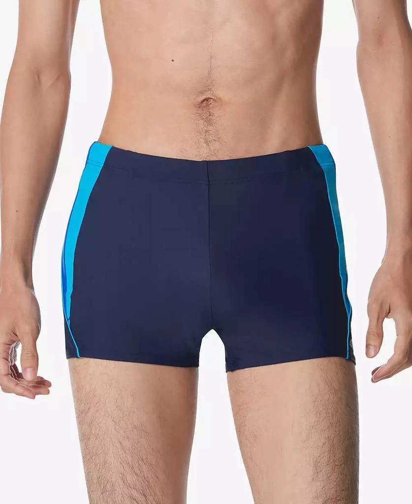 Speedo Men
s Fitness Splice Stretch UPF 50+ Swim Trunks 1