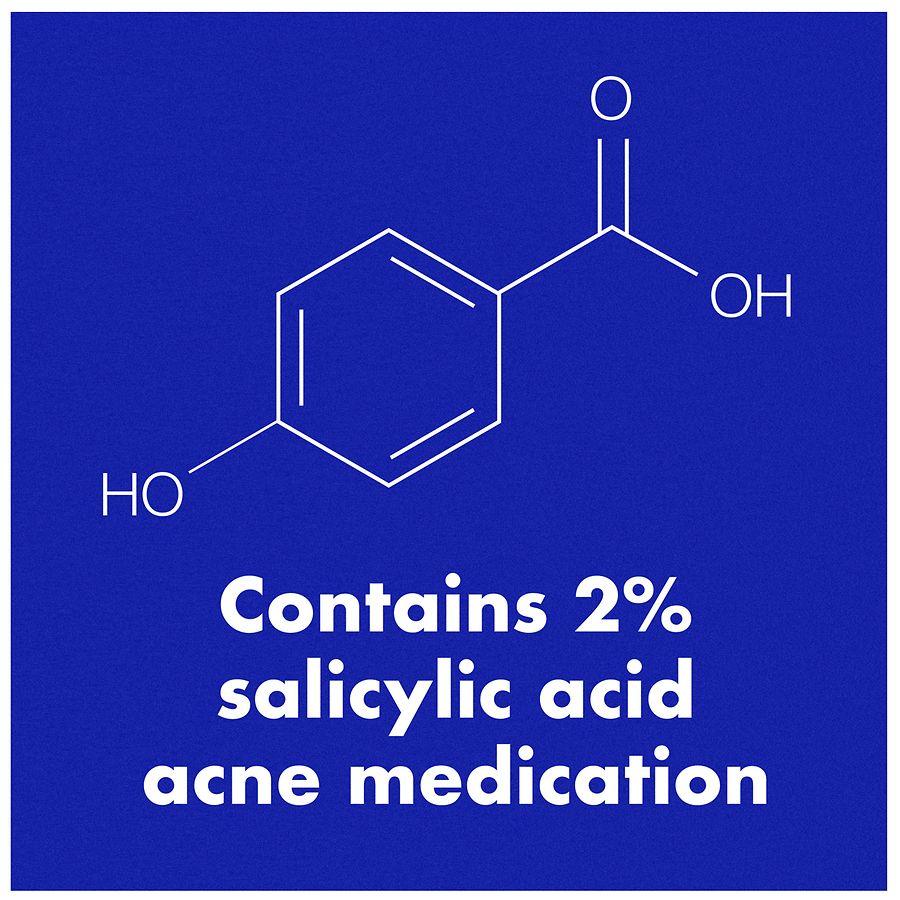 Clean & Clear Blackhead Eraser Facial Scrub, 2% Salicylic Acid Unspecified
