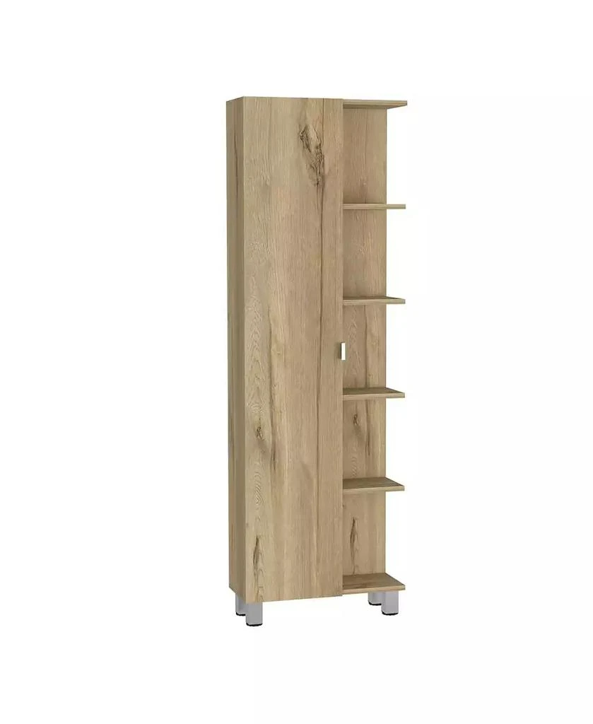 Tuhome Urano Linen Cabinet Light Oak MDF
