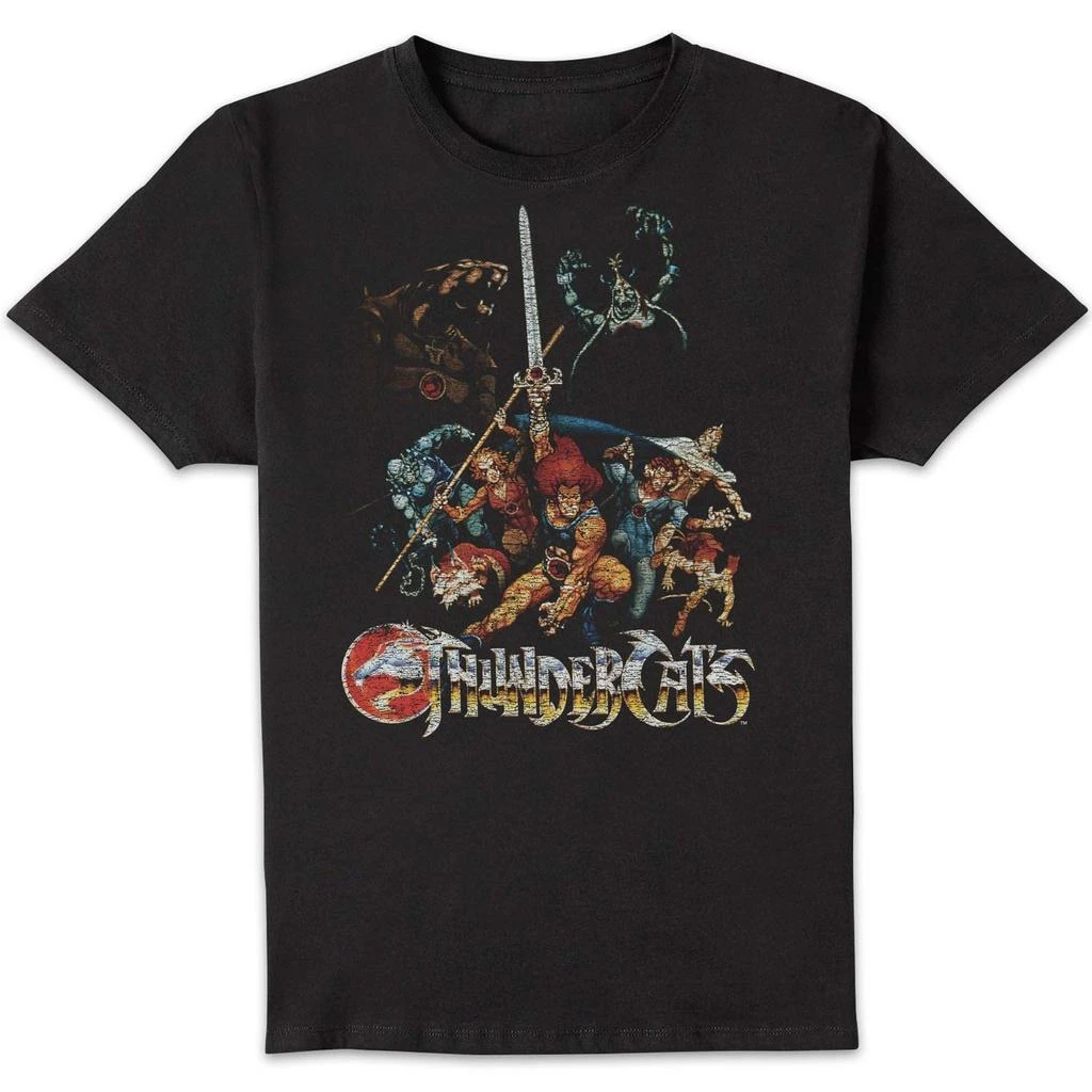 Thundercats Thundercats Classic Art Unisex T-Shirt - Black 1