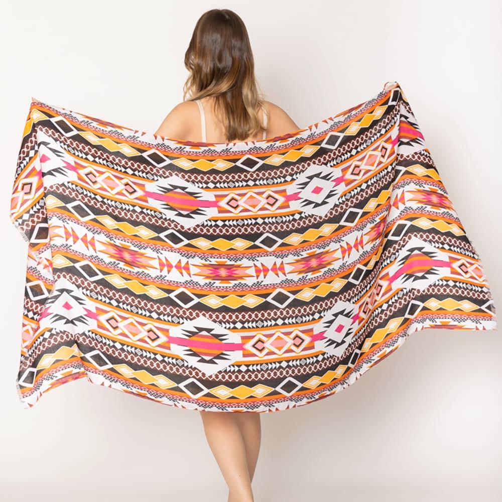 FASHNZFAB Aztec Print Scarf