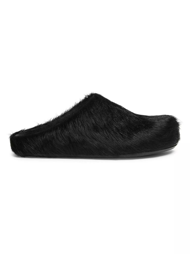 Marni Italian Calf-Hair Slippers