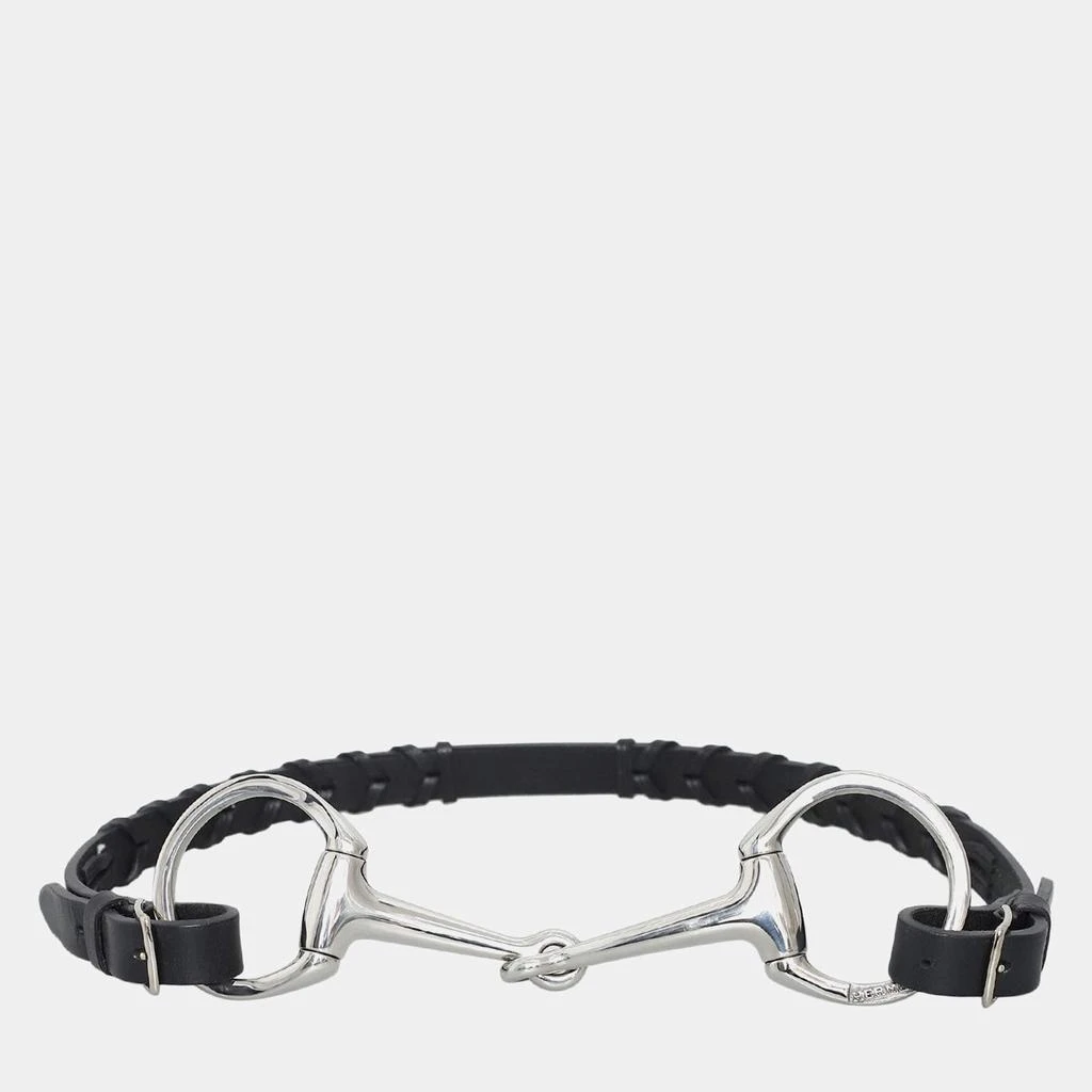 Hermes Hermes Horsebit Buckle Leather Belt 1