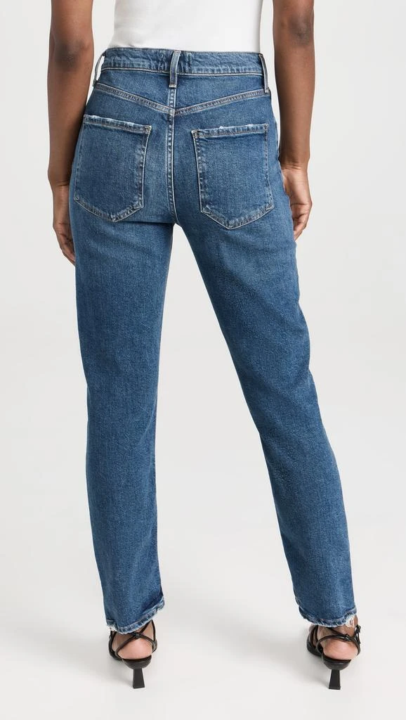 AGOLDE Riley Long: High Rise Straight Jeans 2