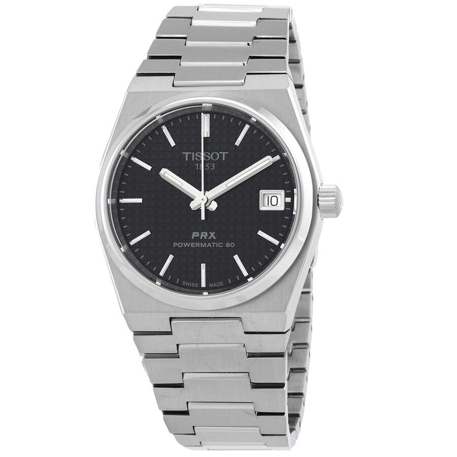 Tissot PRX Powermatic 80 Automatic Black Dial Unisex Watch T137.207.11.051.00