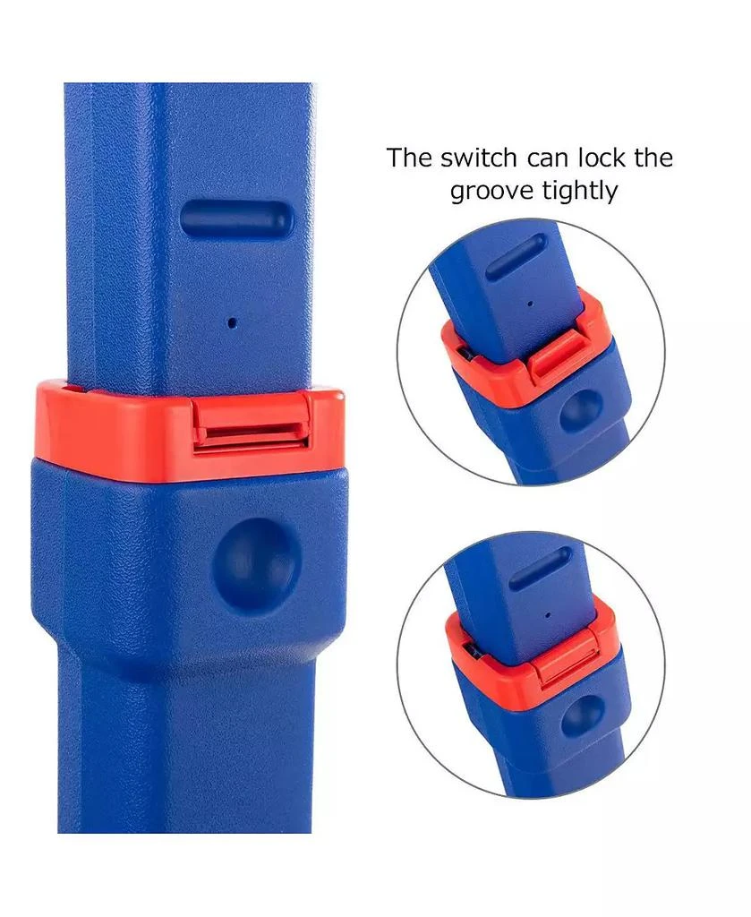 SUGIFT Kids Adjustable Height Basketball Hoop Stand 9