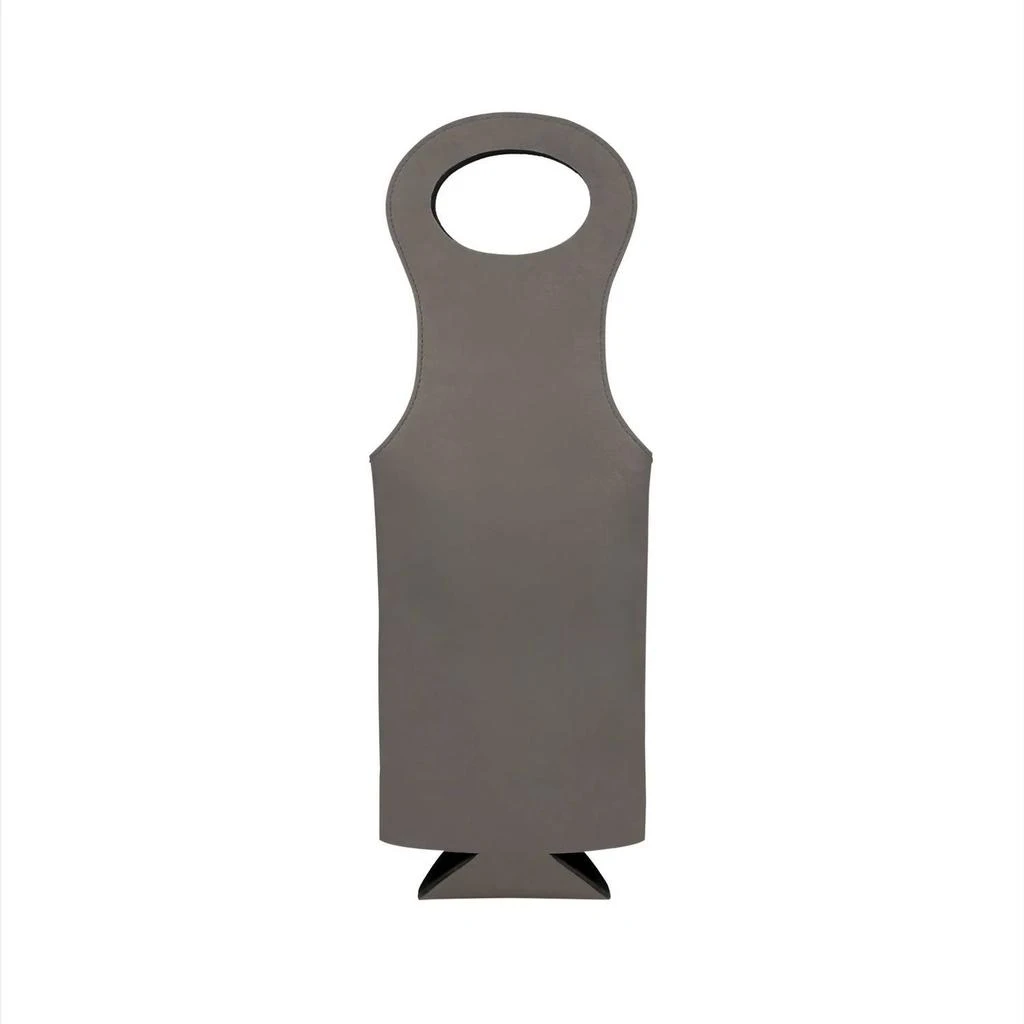 Creative Gifts International Creative Gifts International - Leatherette Wine Holder - 14.5" 2