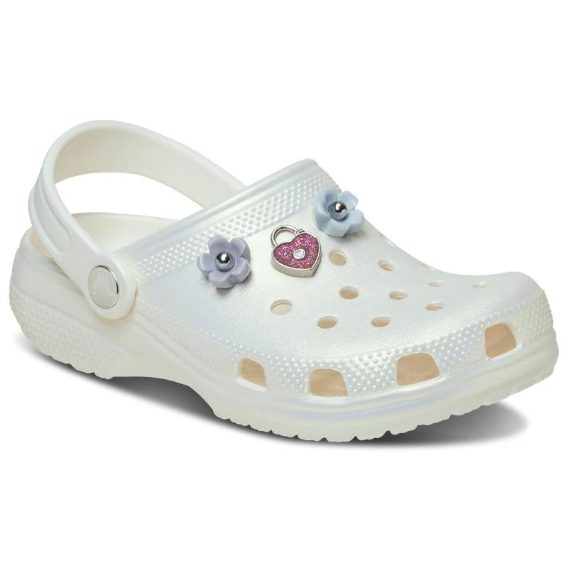 Crocs Crocs Classic Iridescent Charm Clogs - Girls' Grade School 1