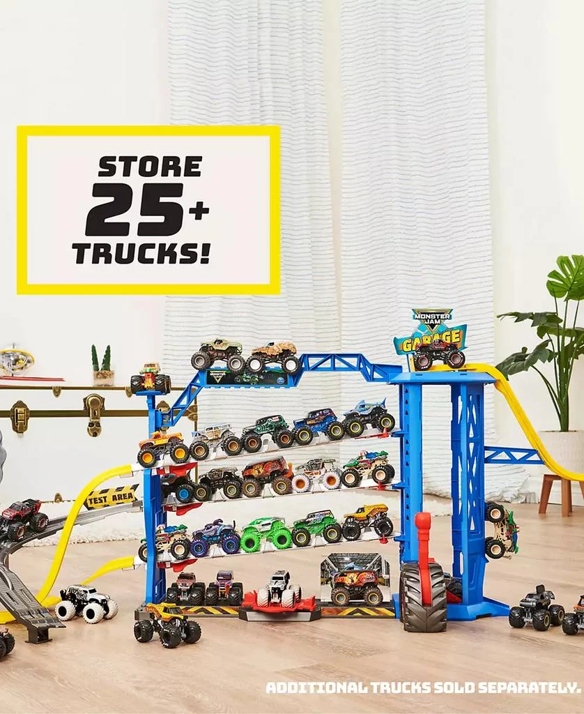 Monster Jam Garage Playset & Storage 4