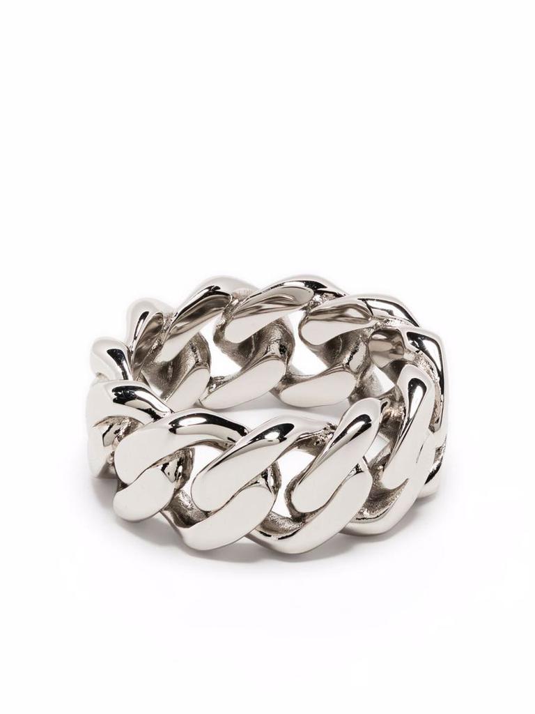 【関税込み】We11done シルバー Double Hoop リング We11done Silver Double Hoop Ring - Fashion Accessories