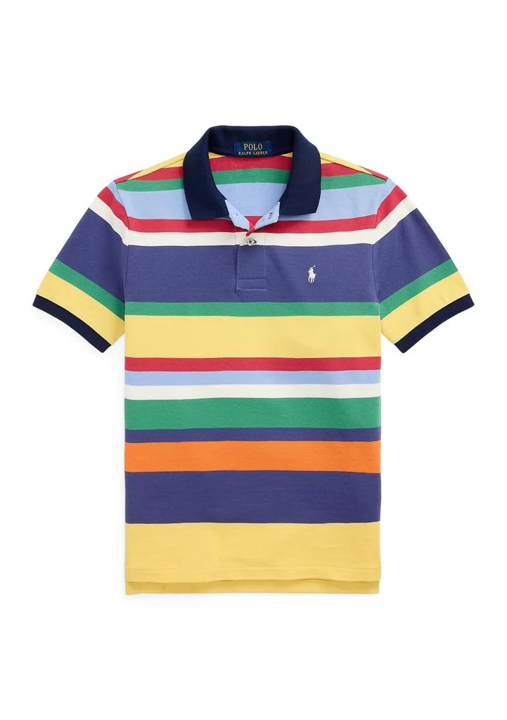 Ralph Lauren Boys 8-20 Striped Cotton Mesh Polo Shirt