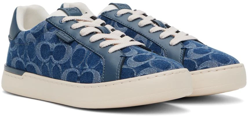 Coach 1941 Blue Lowline Sneakers 4