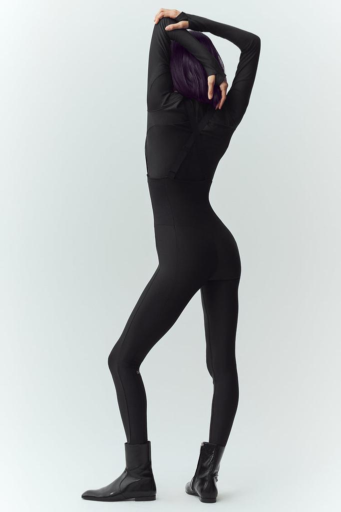 【alo】Airlift Winter Warm ハイウエスト レギンス Alo Airlift Winter Warm High-Waist Legging - Olive Tree - Pants