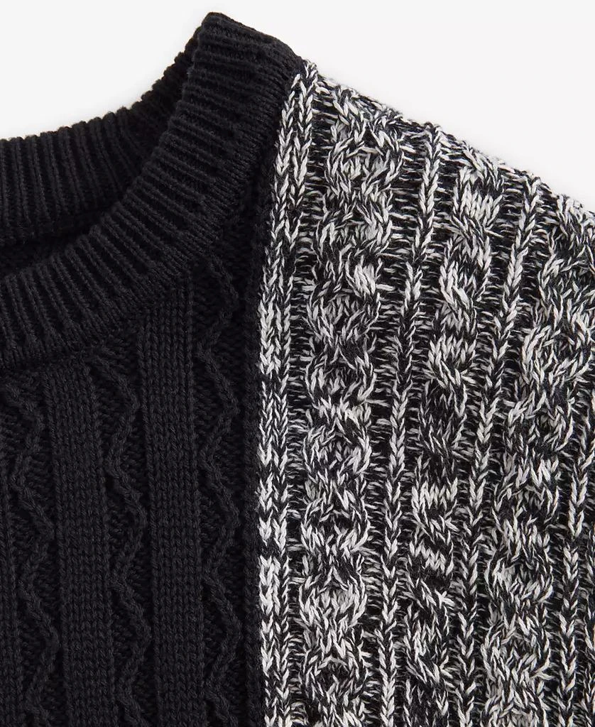 Club Room Men's Jacquard Patchwork Crewneck Sweater, Exclusively at Macy's 5