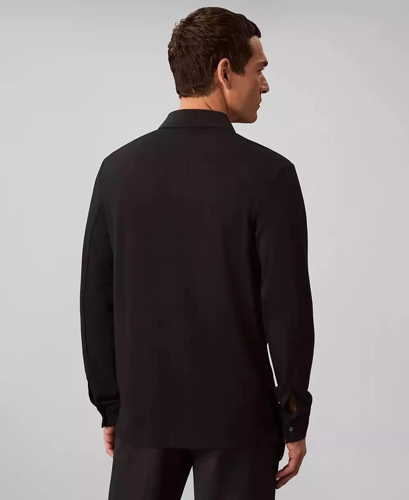 Calvin Klein Men's Long-Sleeve Classic Fit Polo Shirt 5