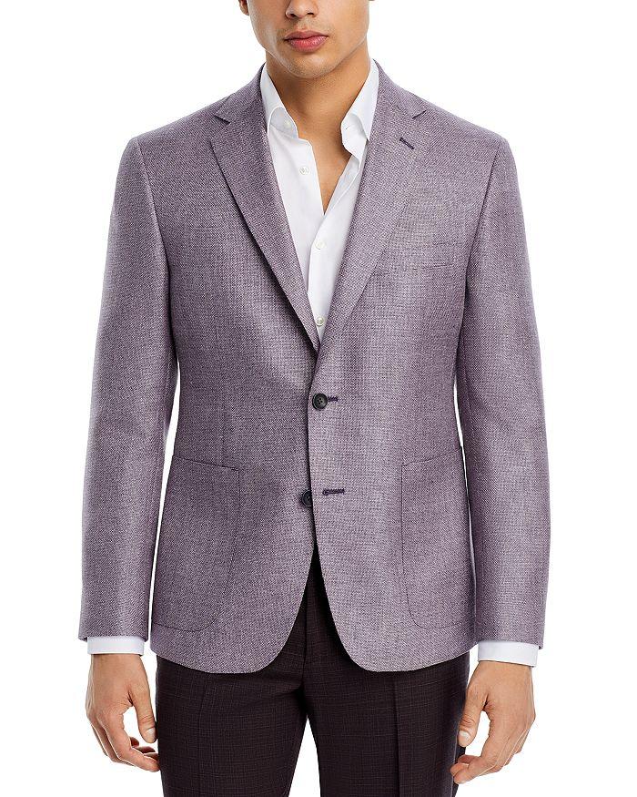 The Men's Store at Bloomingdale's Hopsack Unstructured Regular Fit Sport Coat - 100% Exclusive