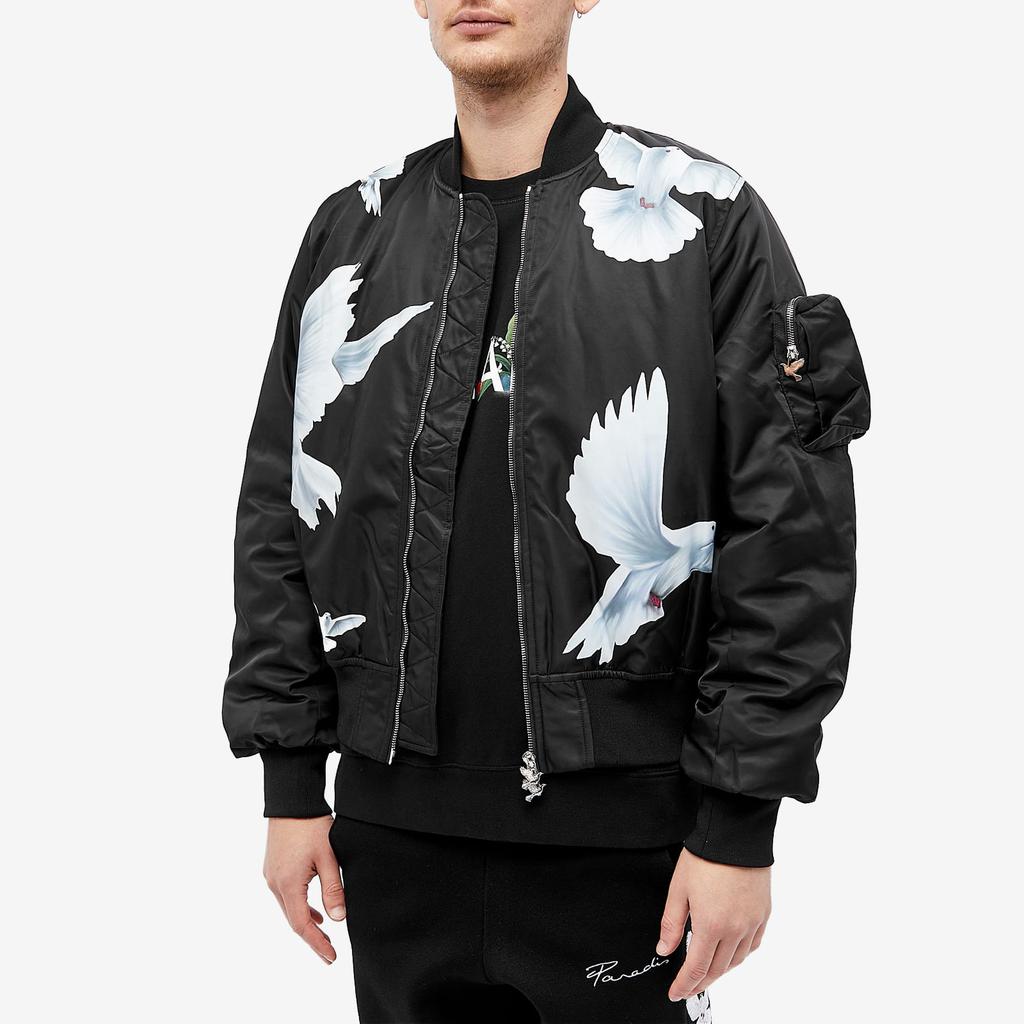 3.Paradis 3.Paradis Freedom Doves MA-1 Bomber Jacket