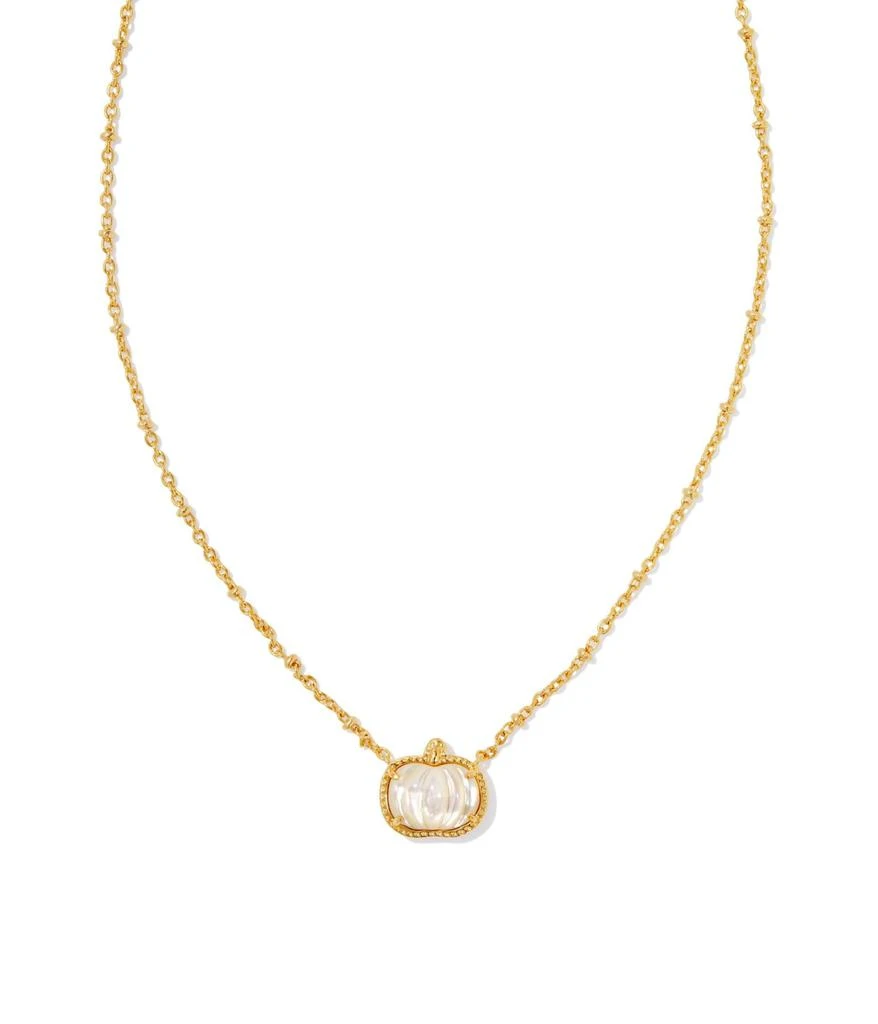 Kendra Scott Pumpkin Short Pendant Necklace 2
