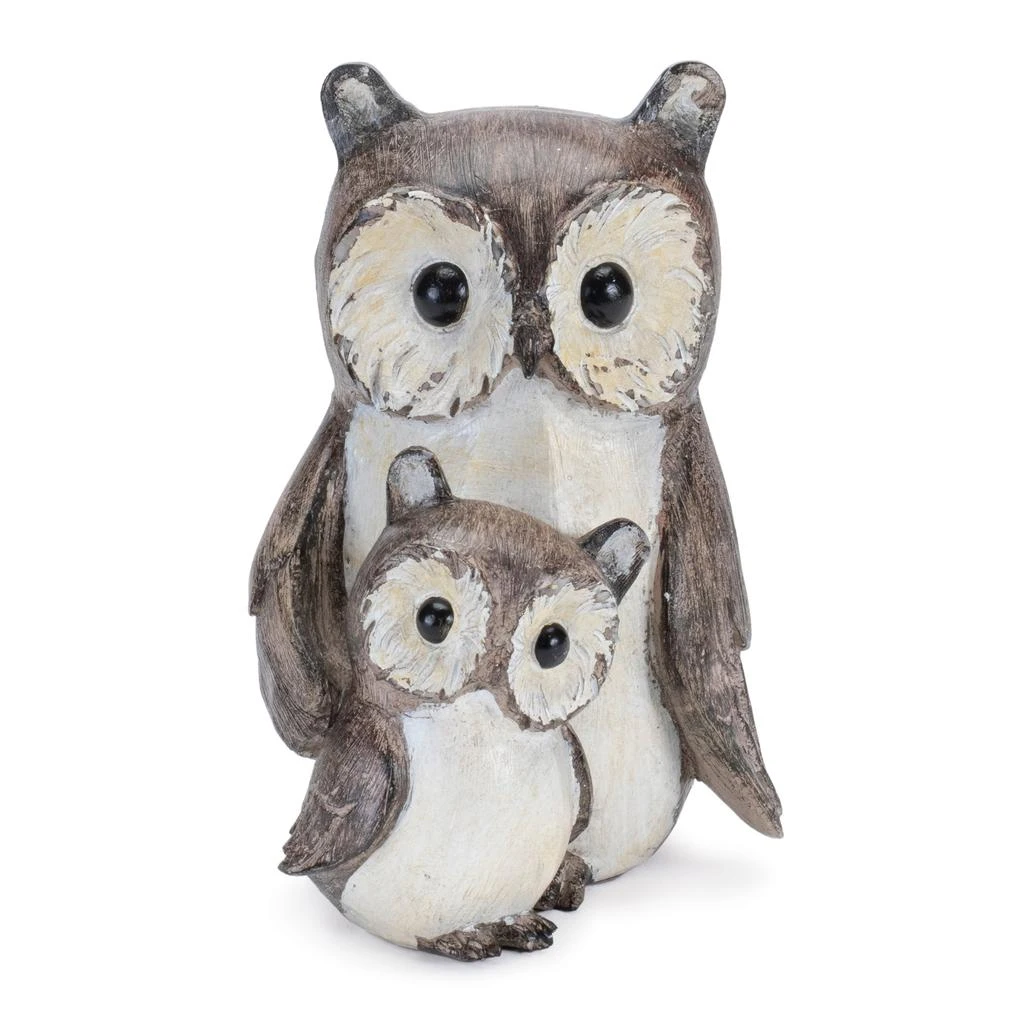 Hivvago Woodland Owl with Baby Figurine (Set of 4)