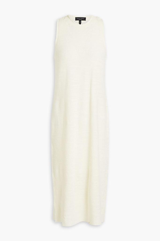 RAG & BONE Lucy cotton-tweed midi dress