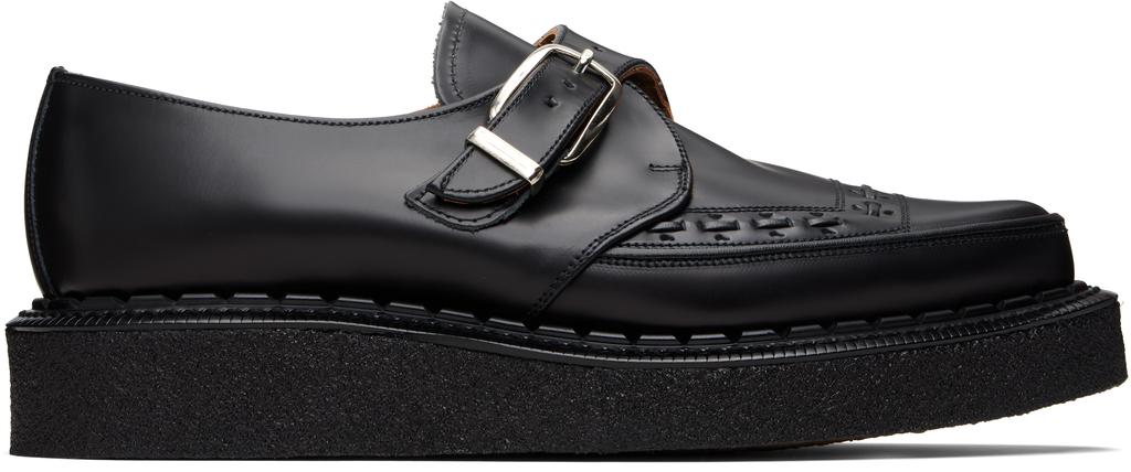 George Cox Black Diano Monkstraps
