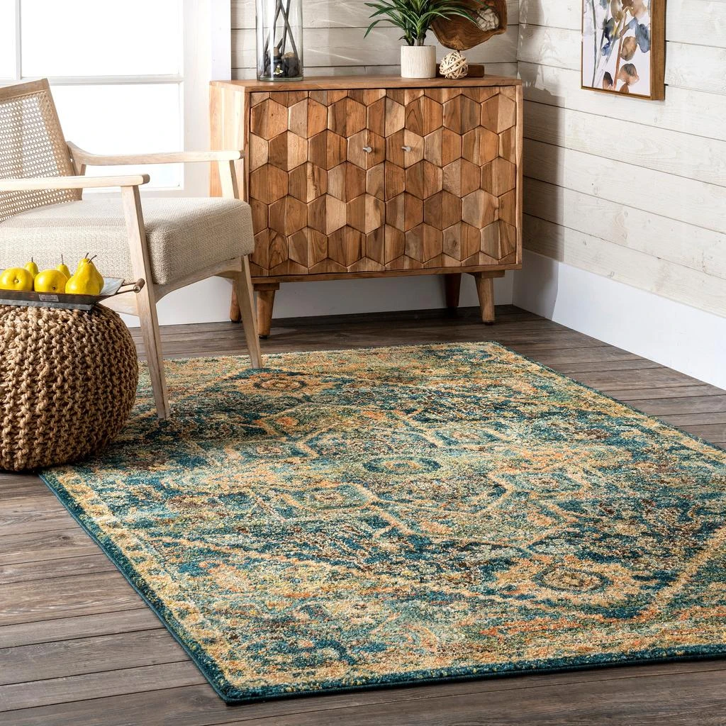nuLOOM Tabetha Tribal Medallion Area Rug 2
