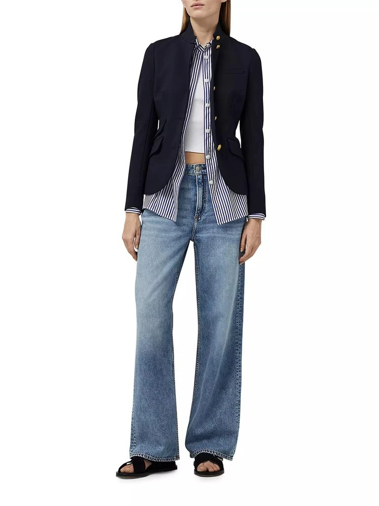 rag & bone Featherweight Logan Wide-Leg Jeans 2