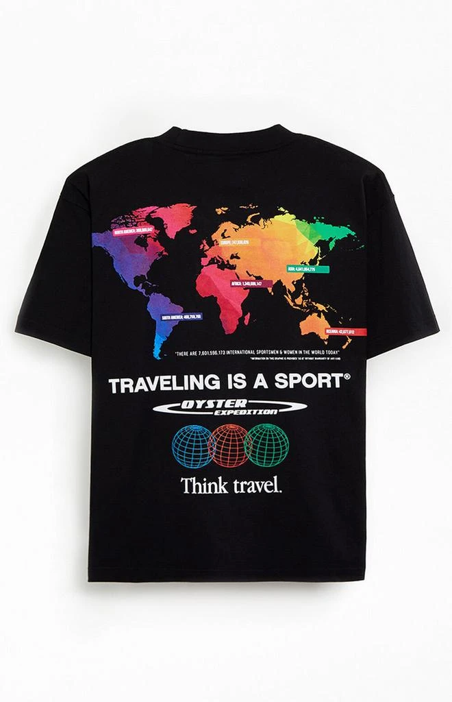 OYSTER EXPEDITION Think Travel T-Shirt 1