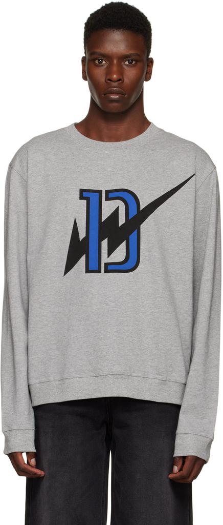 We11done Gray Thunder Sweatshirt