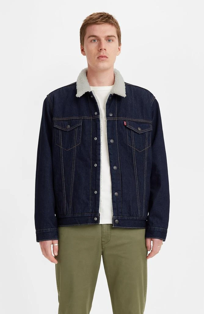 Levi's High Pile Fleece Trucker Jacket 5