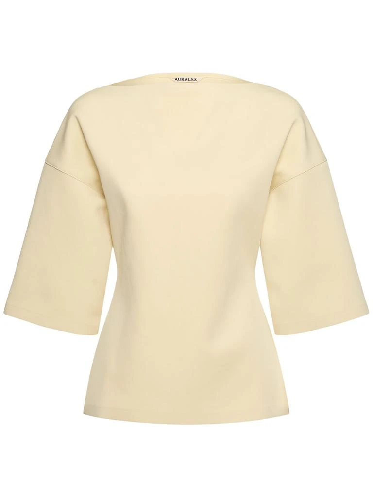 AURALEE Wetsuit Jersey Boatneck Top 1