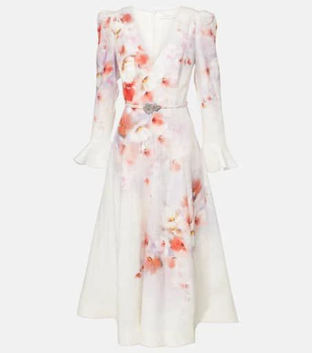 Crush embellished linen midi dress  On Sale Now with Up to 45% Off |  Discover Exclusive Deals & Savings at BeyondStyle  Authentic Zimmermann  women|n|e|zimmermann|midi dresses|dresses|o|w|m|designers|clothing with  Limited-Time Discounts, Free Shipping,