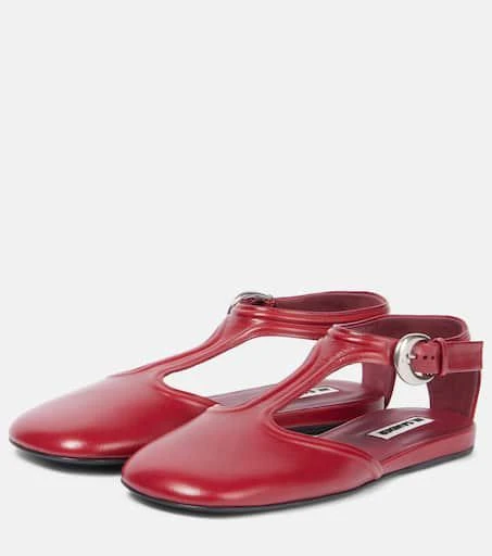 Jil Sander Leather flats 4