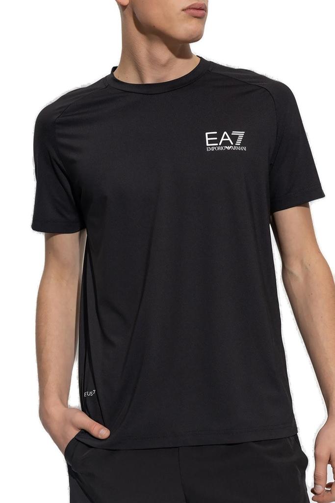 Emporio Armani Ea7 Emporio Armani Logo-Printed Crewneck T-Shirt