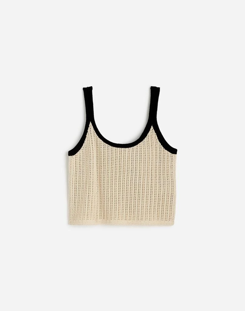 Madewell Open-Stitch Sweater Tank 6