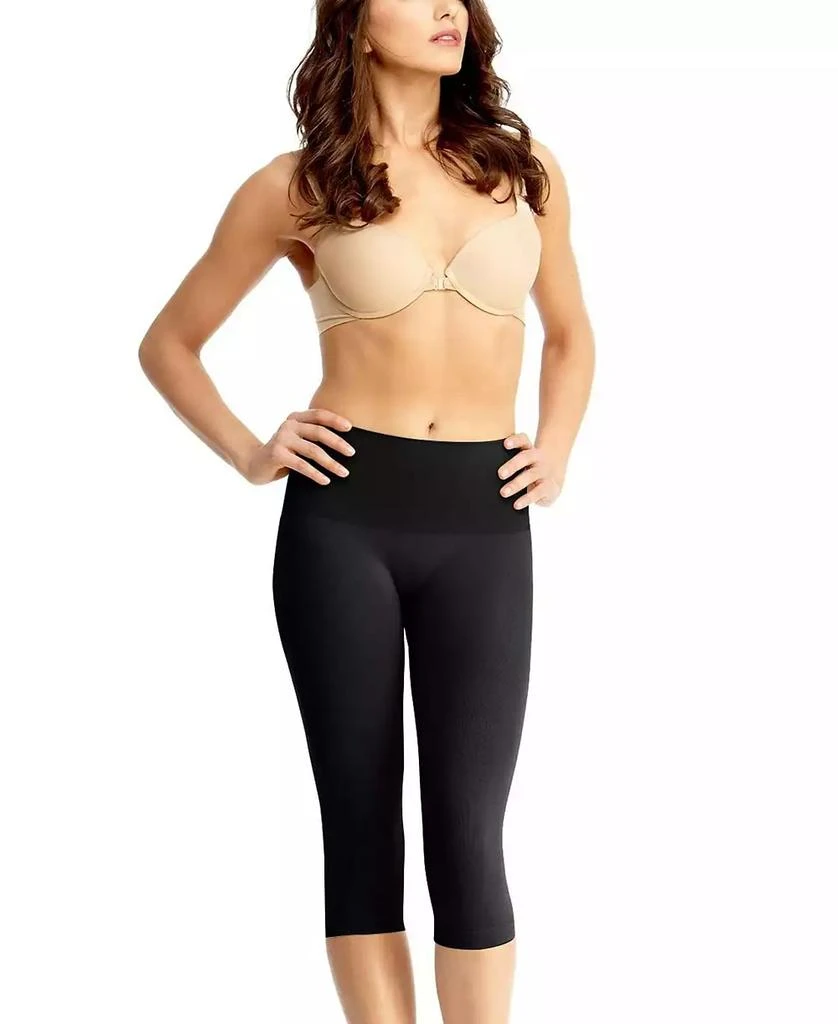 Memoi Women's High-Waisted Shaping Capri Shapewear 1