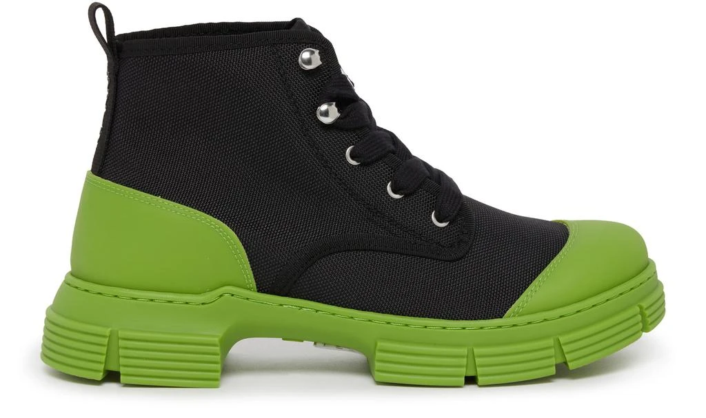 Ganni Recycled Rubber City boot 1