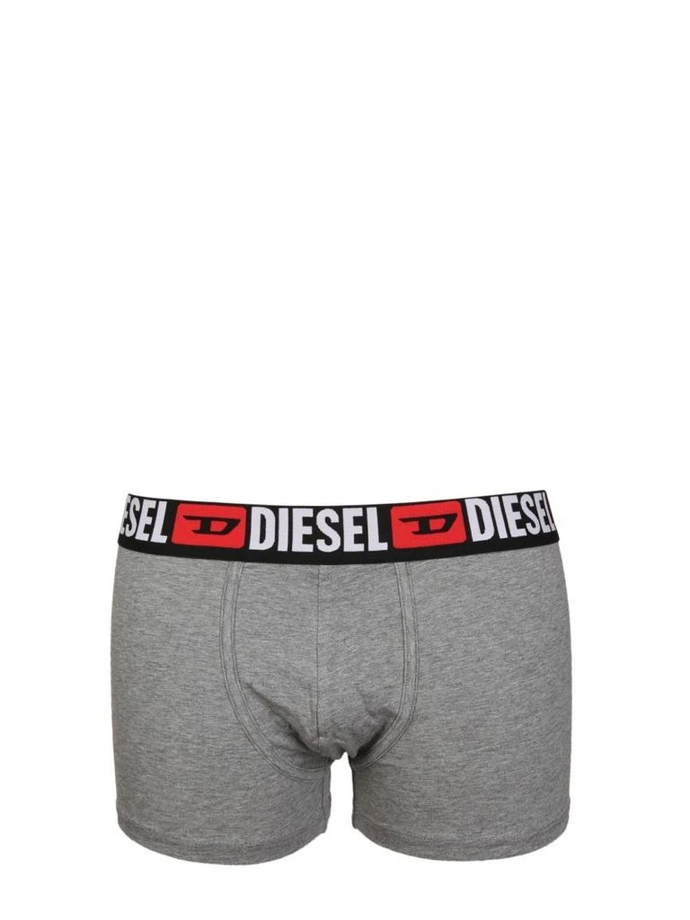 Diesel Diesel Logo Waistband Pack Of Three Boxers 4