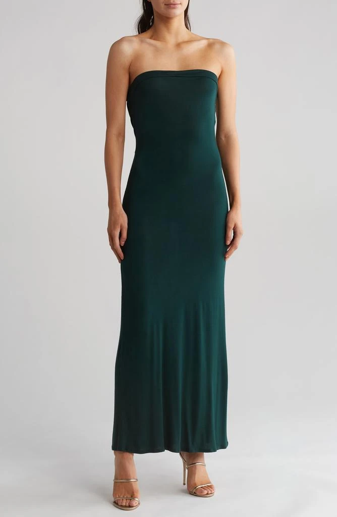 knee length dresses for ladies Summer Stunner Coral Chiffon Maxi Dress – Ellaé Lisqué main image 0