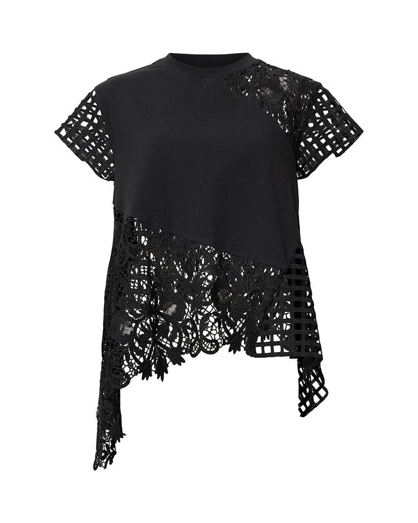 ALL SAINTS Zala Crocheted Lace Top 7