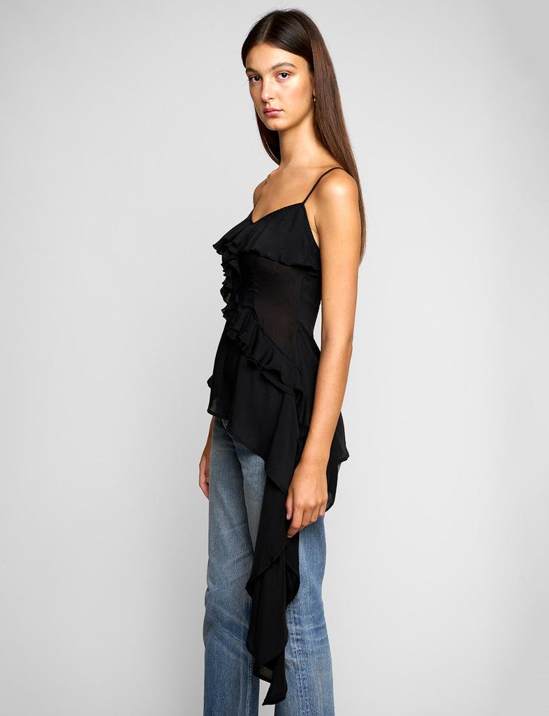 Pixie Market Leonie Ruffled Cascade Top