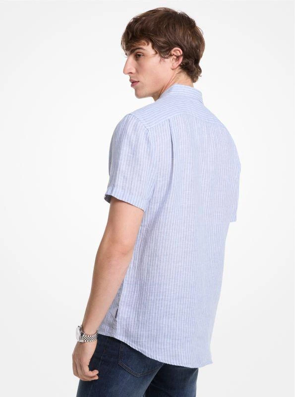 Michael Kors Linen Striped Shirt 2