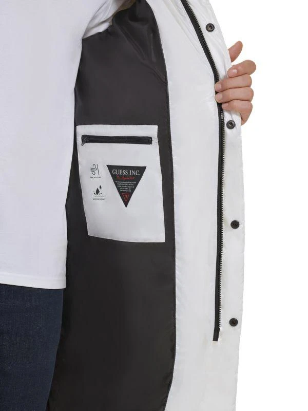 GUESS Hooded Longline Puffer Jacket 6