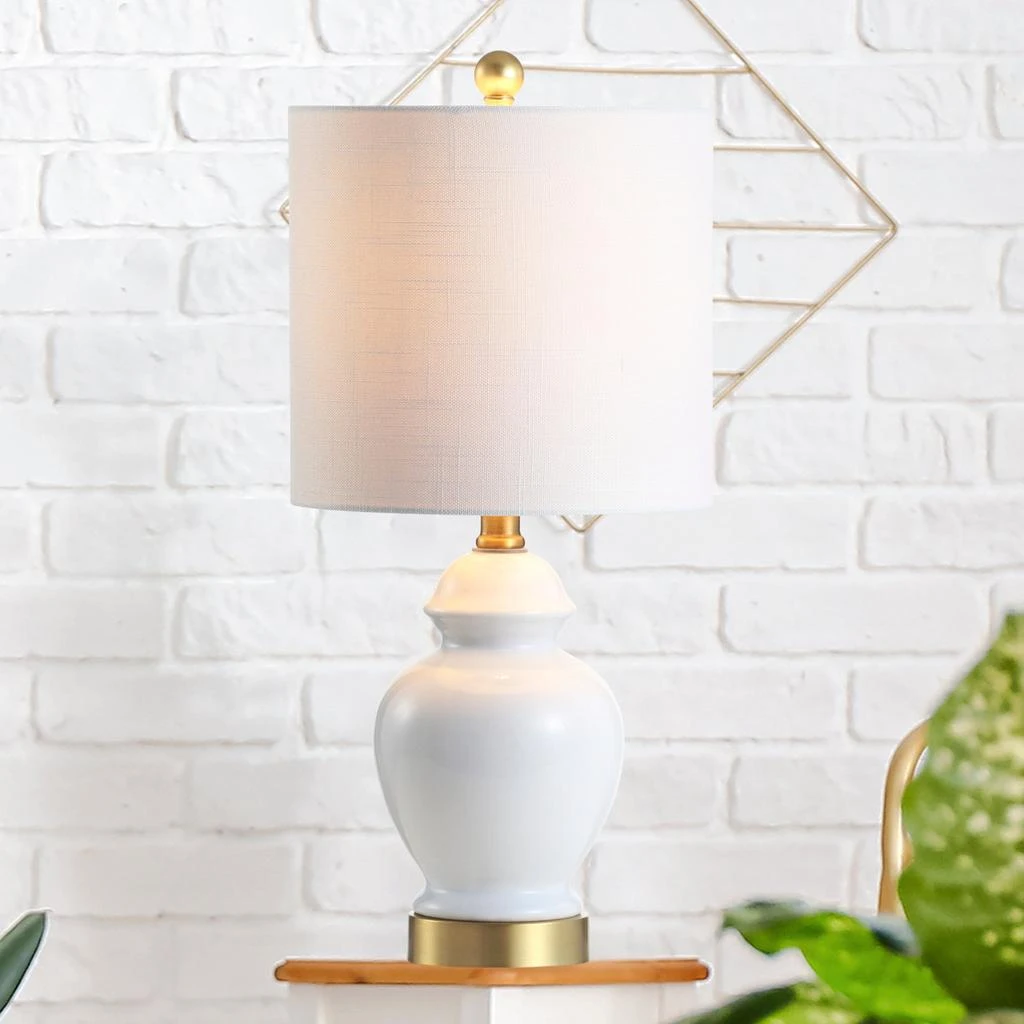 JONATHAN Y Perry 20" Ceramic/Metal LED Table Lamp 6
