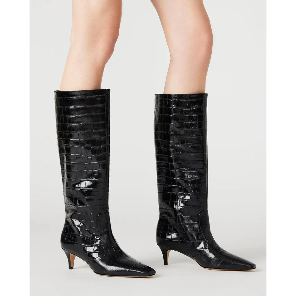 Steve Madden Lander Black Crocodile 2