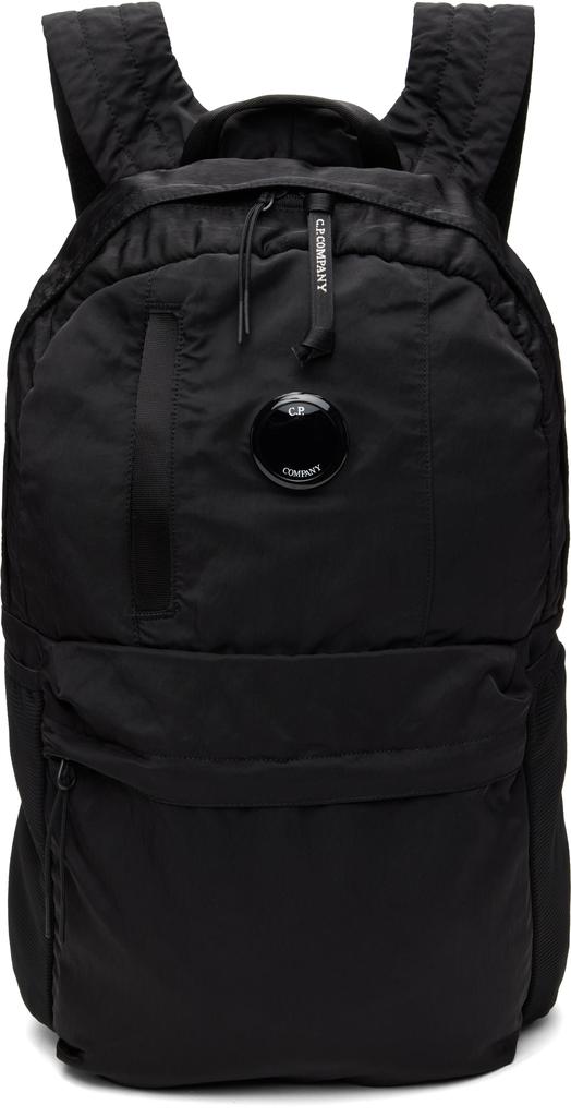 Shop Black Nylon B Lens Backpack on Sale at BeyondStyle