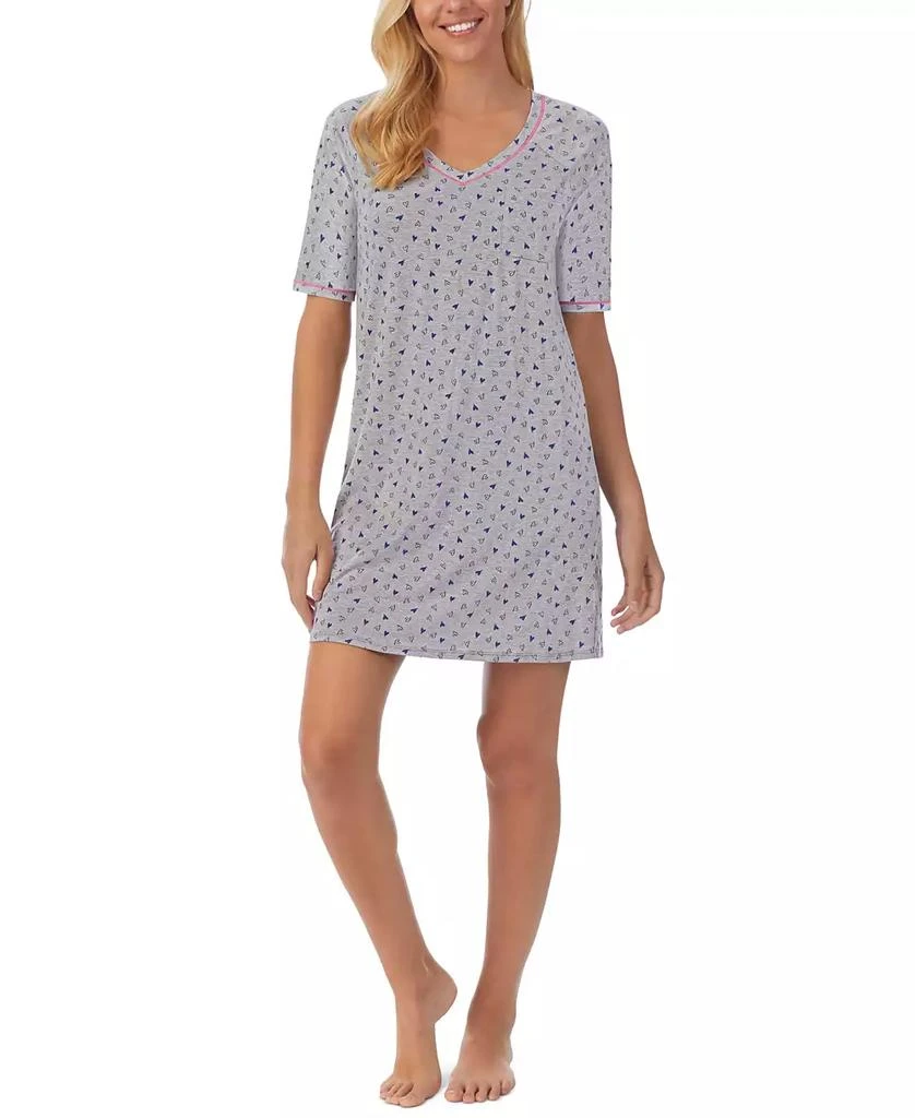 Cuddl Duds Elbow-Length Moisture Wicking Sleep T-Shirt 4