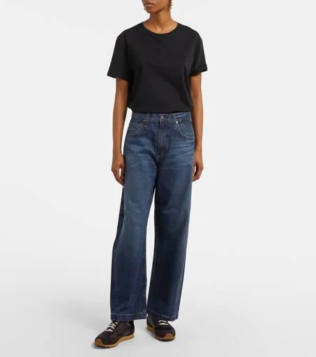 AG Jeans High-rise barrel-leg jeans 7