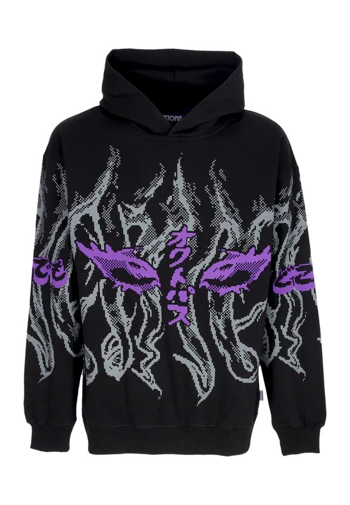 Octopus Lightweight Hoodie Man Strange Ambassador Hoodie By Plague Labs Hoodie Black 1